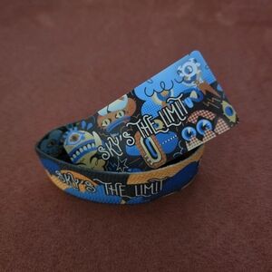 Sky's The Limit Blue and Gold Wristband